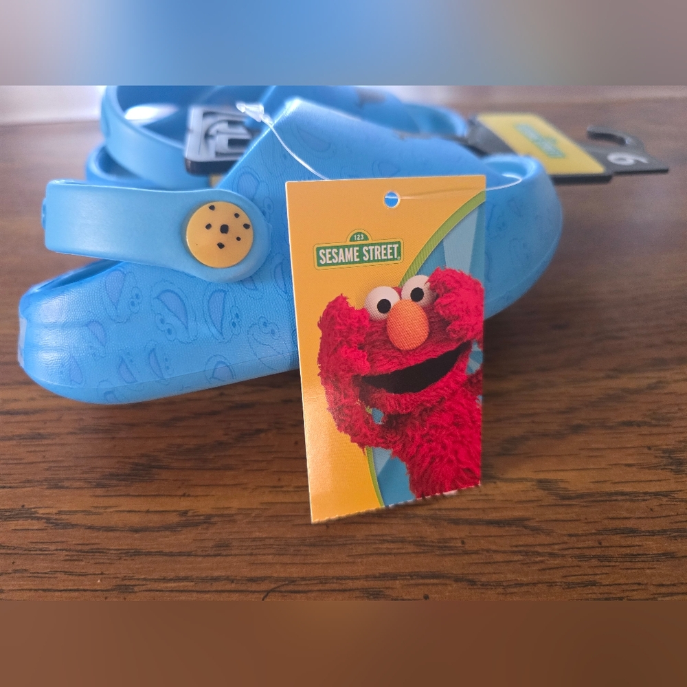 NWT Sesame Street Baby Comfort Clog Sandals Size 6 - Picture 4 of 6
